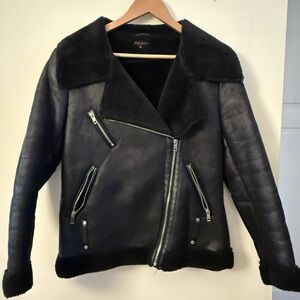 Black Shearling Jacket